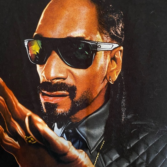 Rare! Snoop dogg amazing t shirt! Size large excellent condition 2 side print - Picture 3 of 6